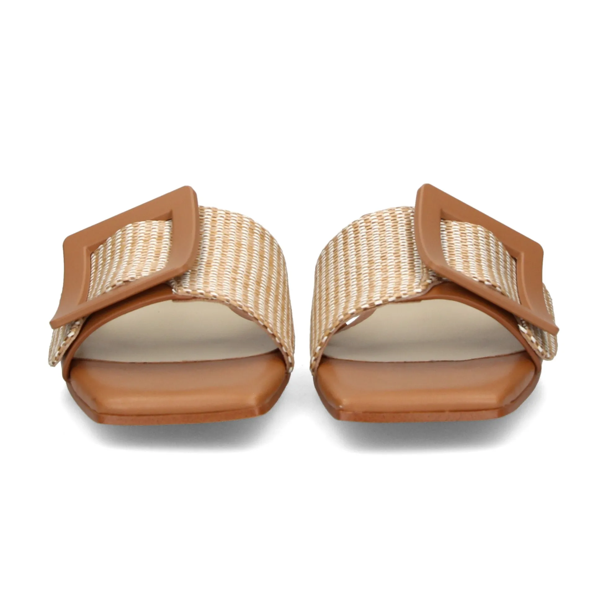 NOA HARMON Sandalias planas de Mujer 008967-0M07 MULTICOLOR CUER