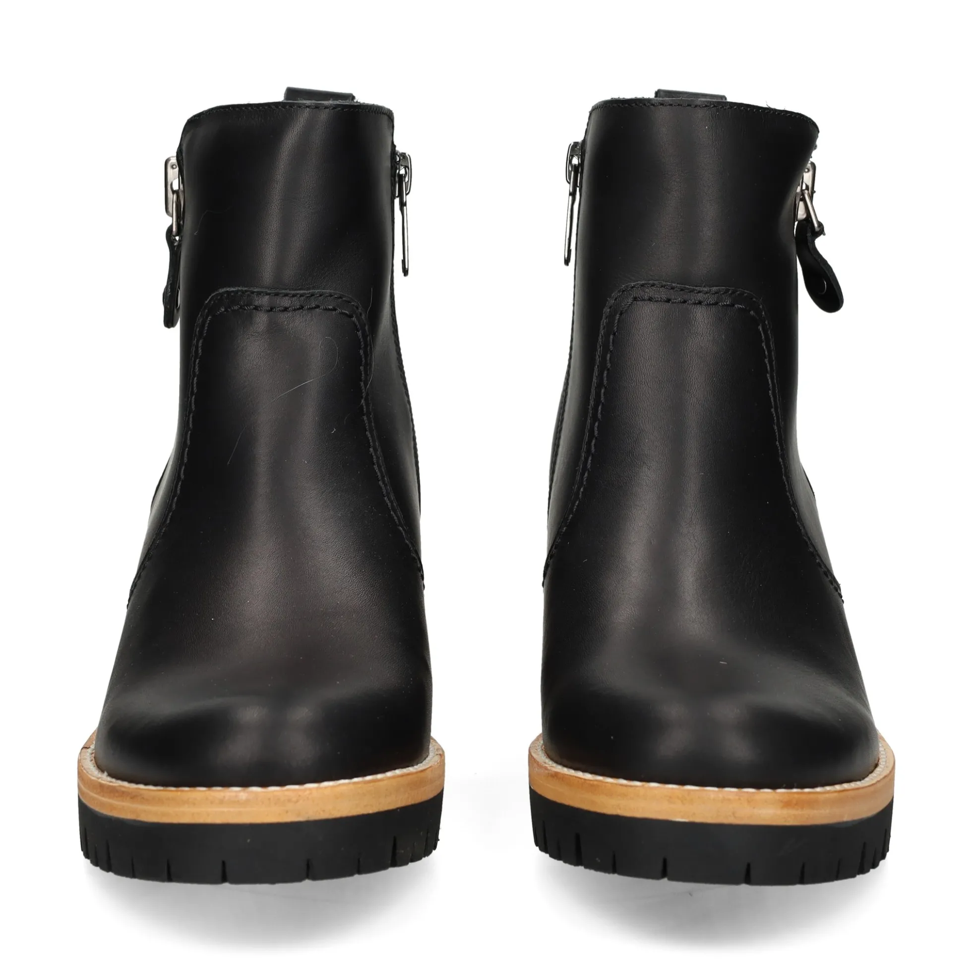 PANAMA JACK Botines con tacón de Mujer Pauline B11 NEGRO