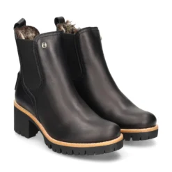 PANAMA JACK Botines con tacón de Mujer PIA B1 NEGRO