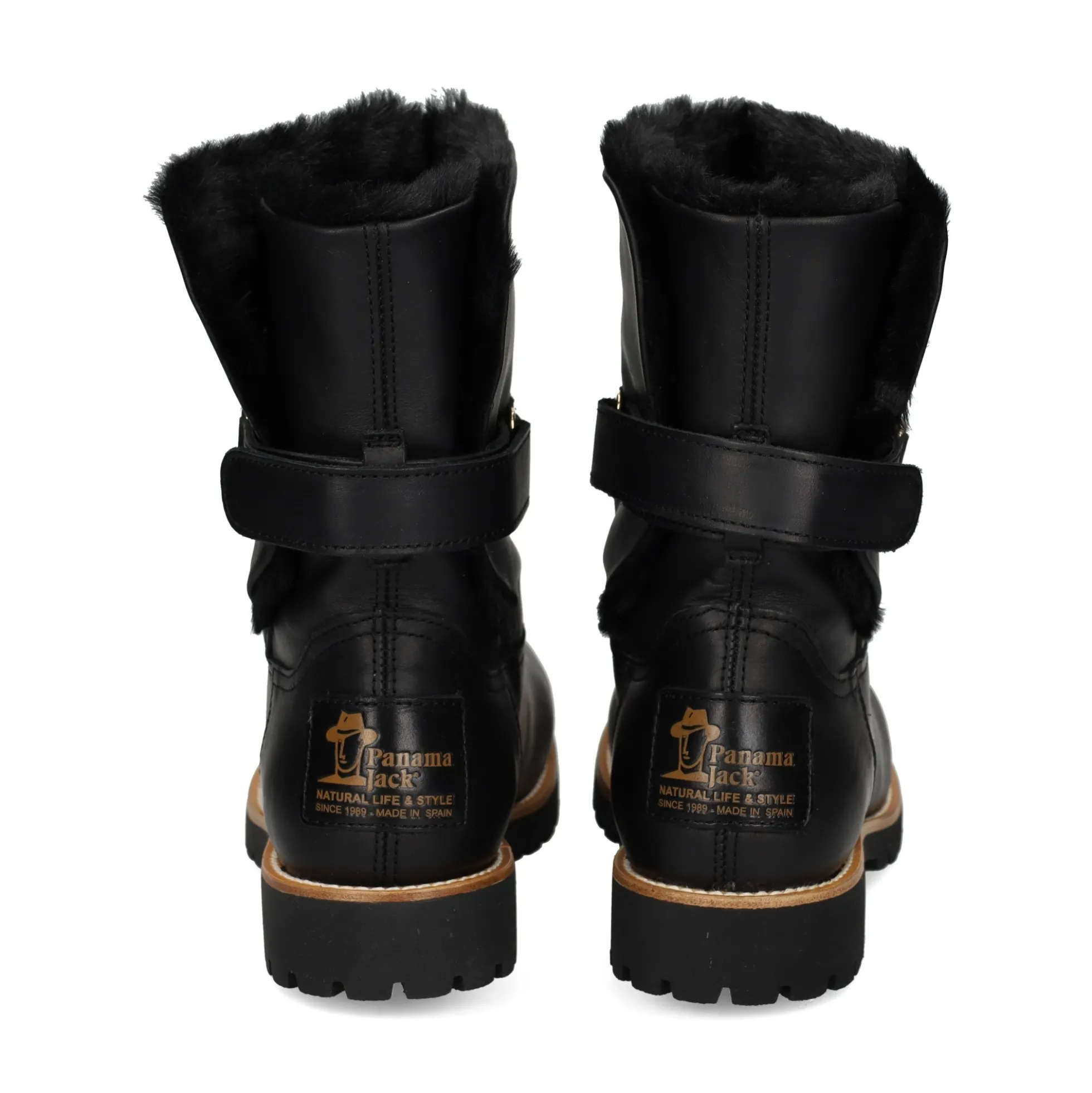 PANAMA JACK Botines planos de Mujer Felia Trav B3 Negro