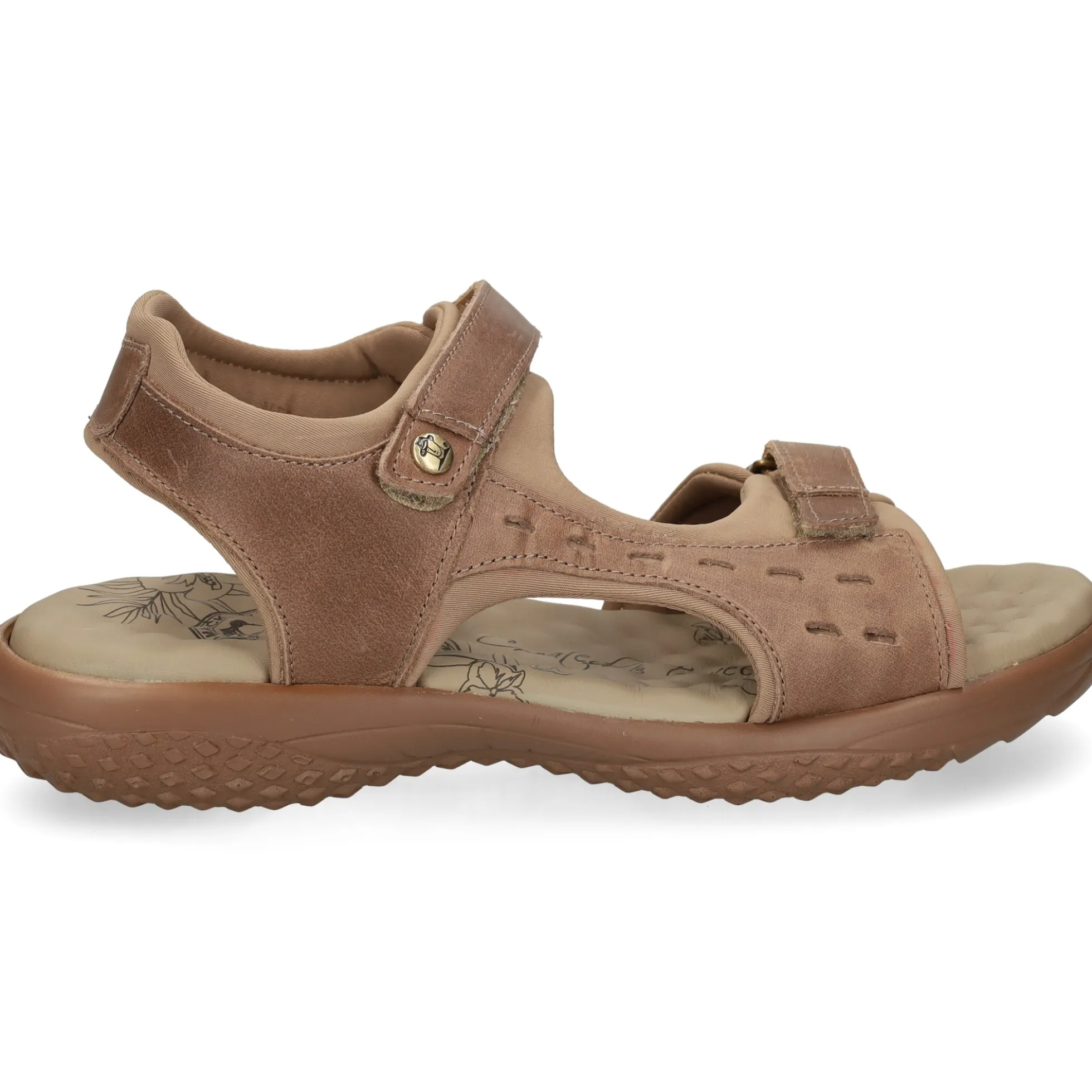 PANAMA JACK Chanclas de Mujer Nilo Basics B4 TAUPE