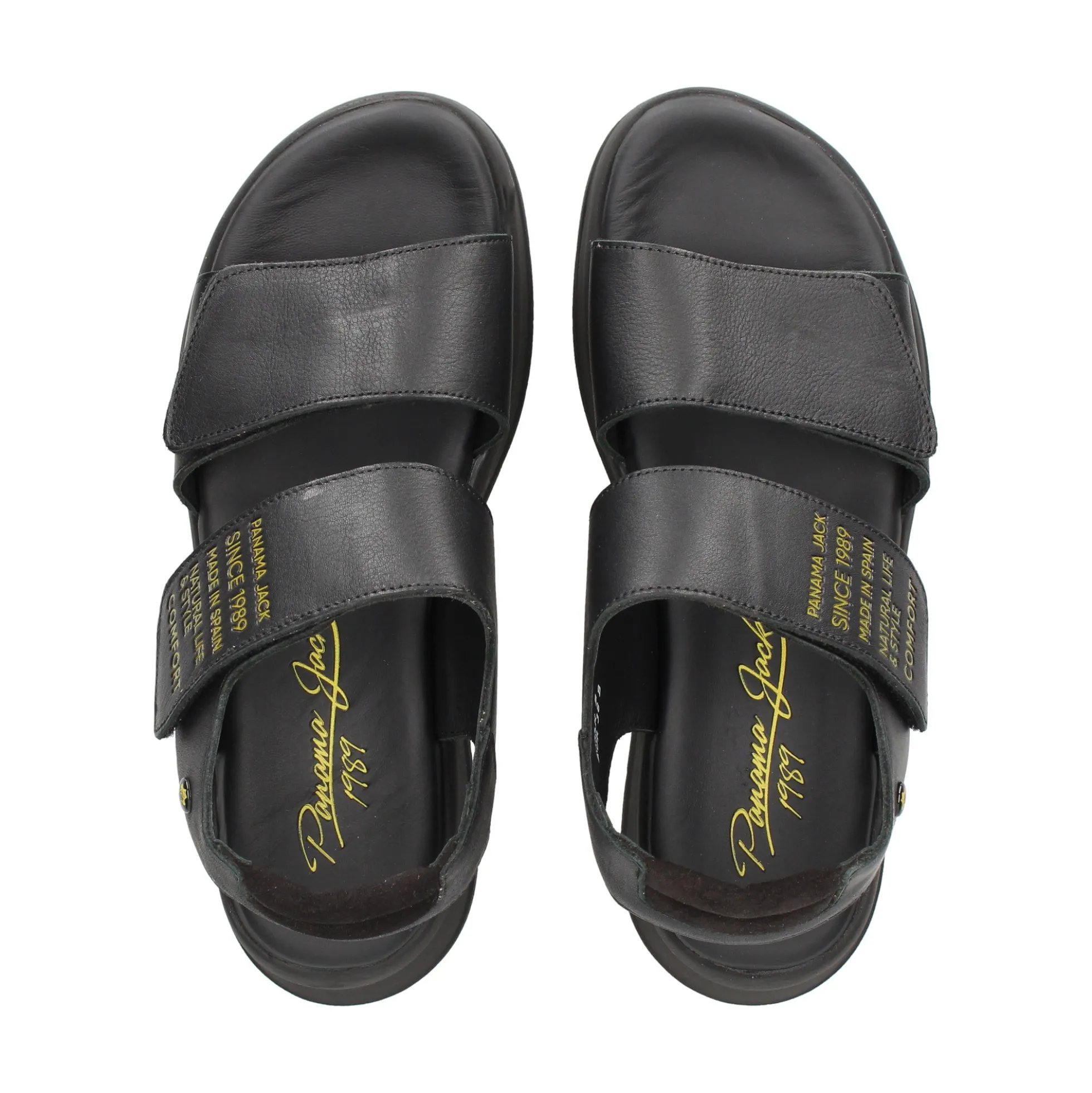 PANAMA JACK Sandalias con plataforma de Mujer Noah B1 NEGRO