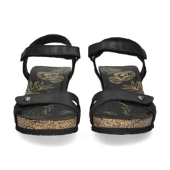 PANAMA JACK Sandalias cuña de Mujer Julia Basics B1 NEGRO