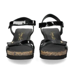 PANAMA JACK Sandalias cuña de Mujer Julia B63 NEGRO