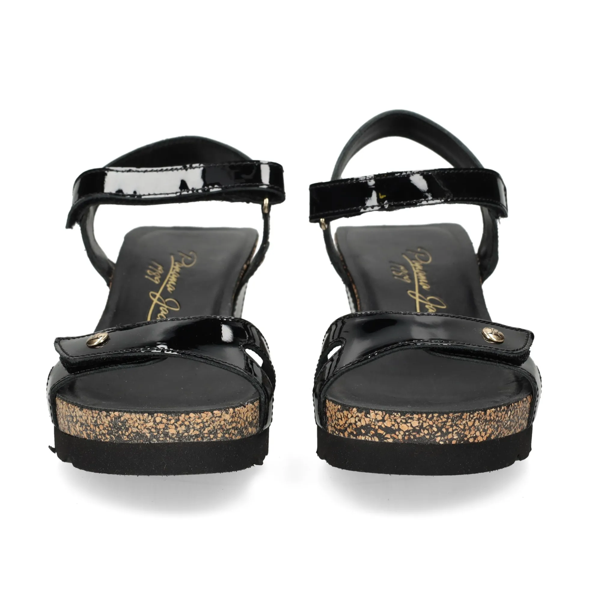 PANAMA JACK Sandalias cuña de Mujer Julia B63 NEGRO