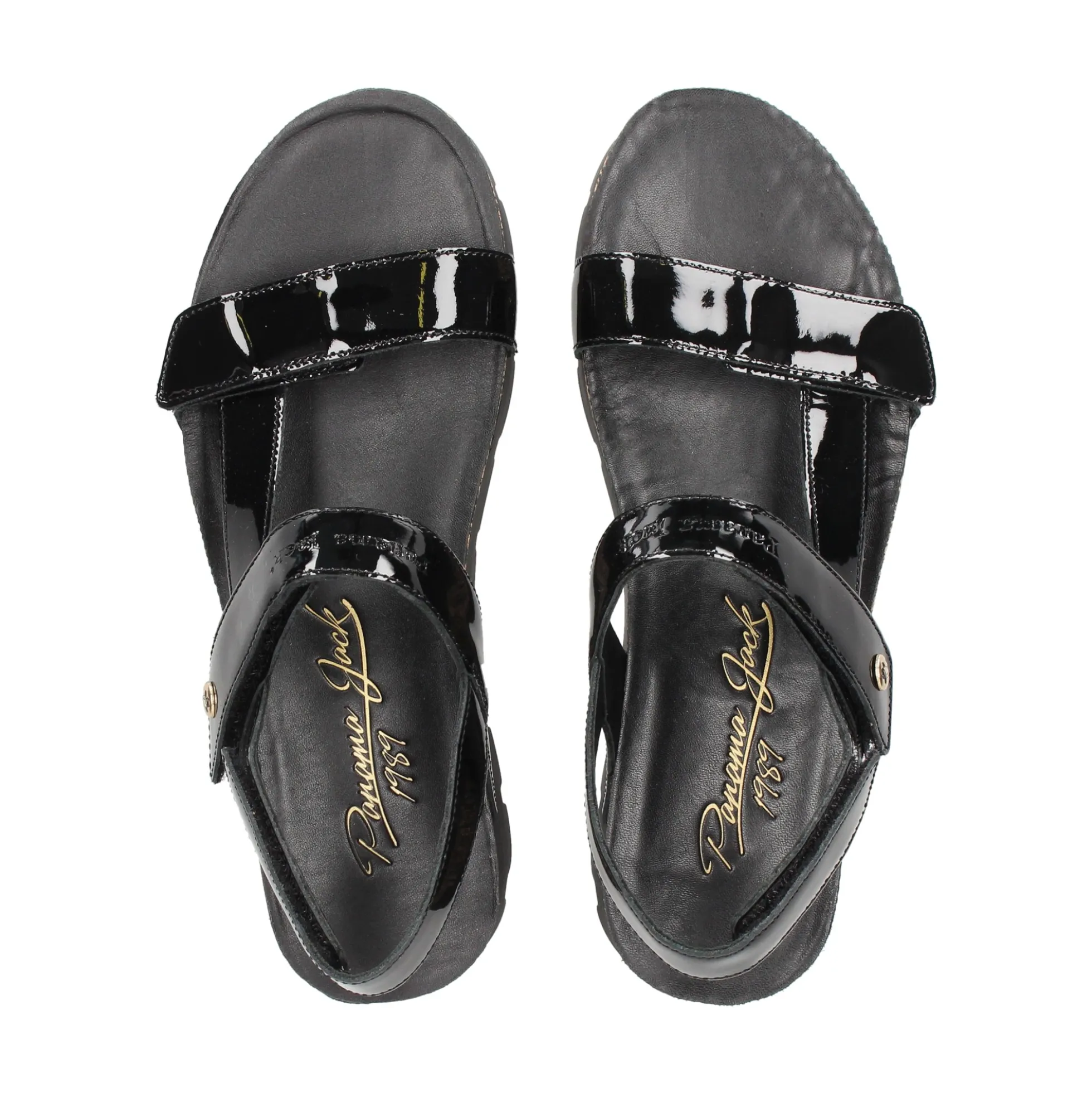 PANAMA JACK Sandalias cuña de Mujer Selma B26 NEGRO