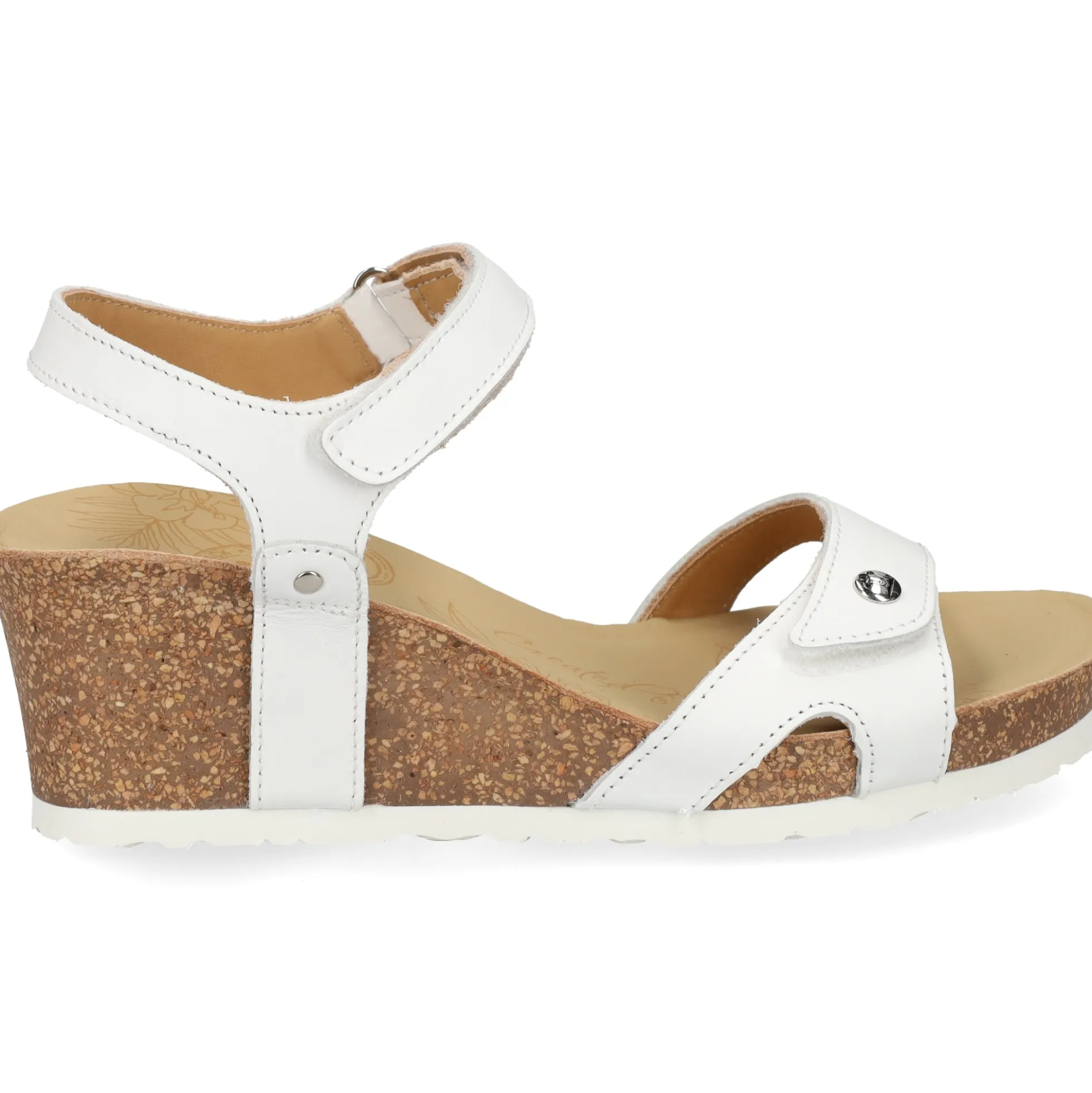 PANAMA JACK Sandalias cuña de Mujer Julia Basics B17 Blanco