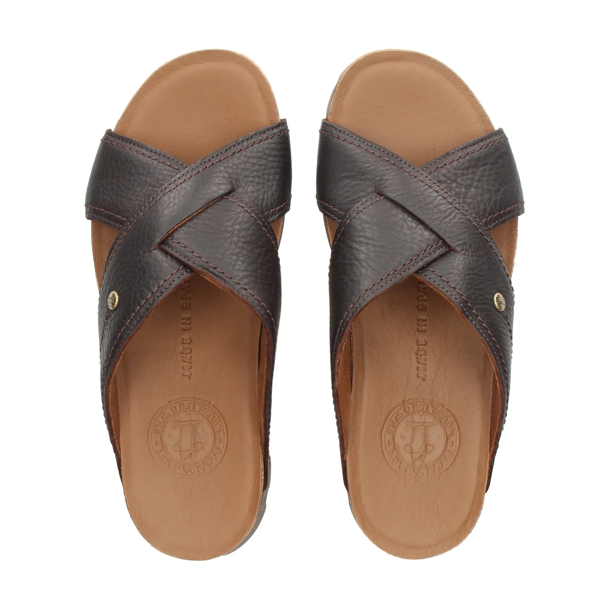 PANAMA JACK Sandalias de Hombre Salman C17 Marron