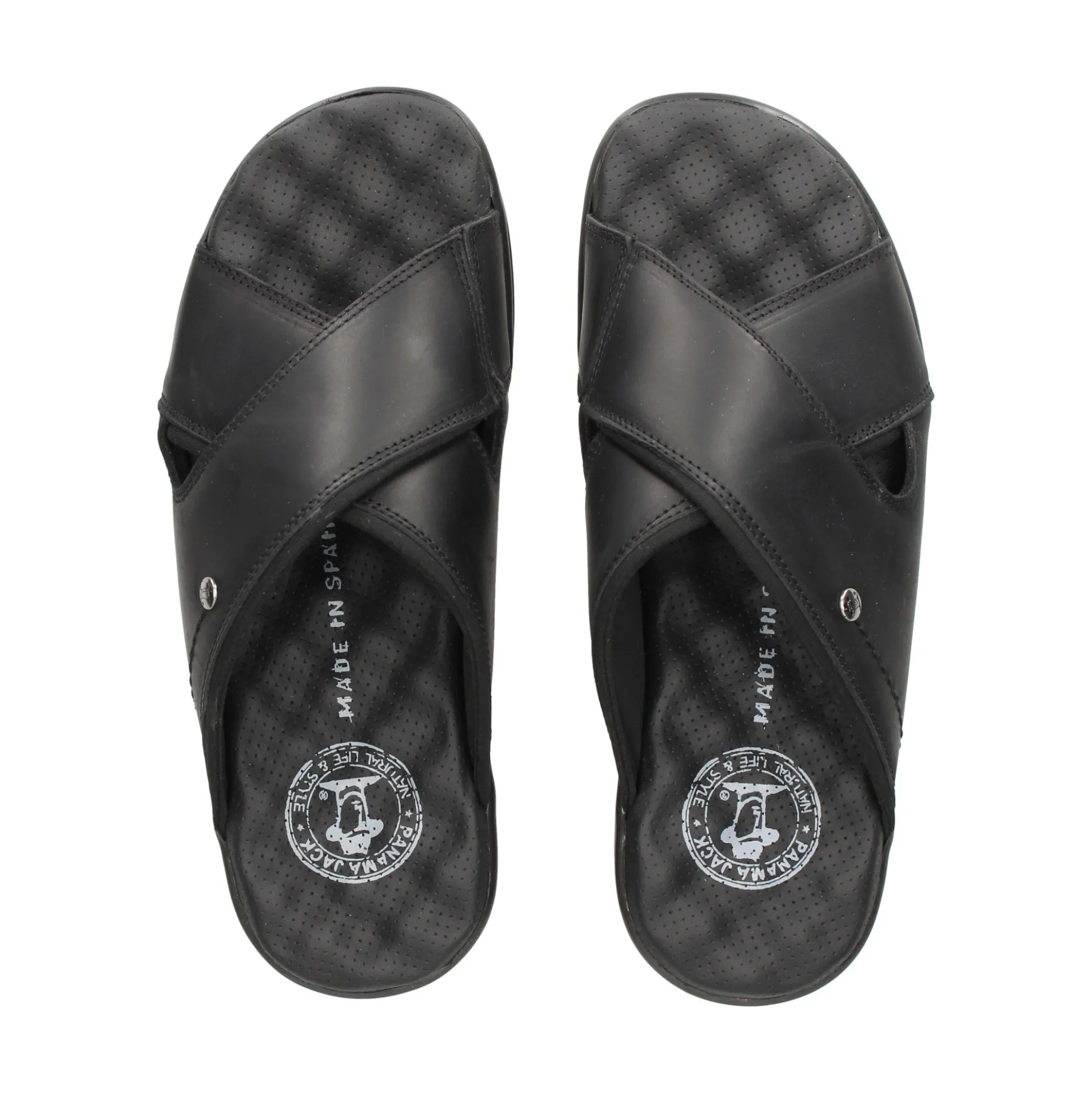 PANAMA JACK Sandalias de Hombre MAGIC C28 NEGRO