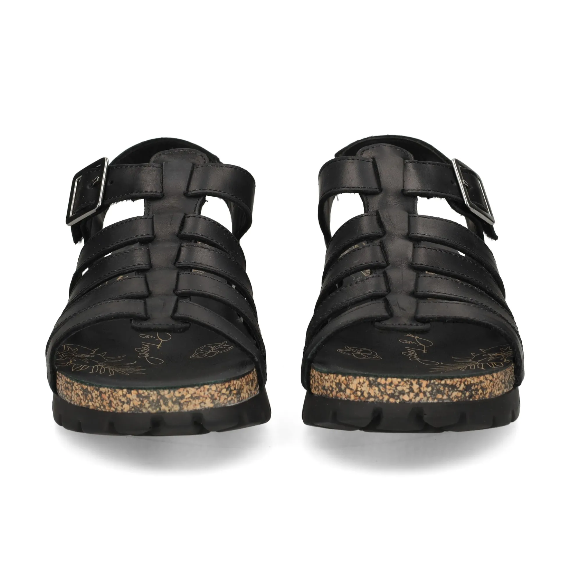 PANAMA JACK Sandalias planas de Mujer Sasha B1 NEGRO