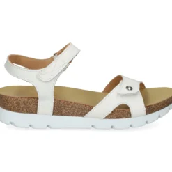 PANAMA JACK Sandalias planas de Mujer Sulia Basics B1 BLANCO