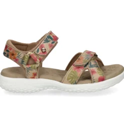 PANAMA JACK Sandalias planas de Mujer Noja Tropical B2 CUERDA