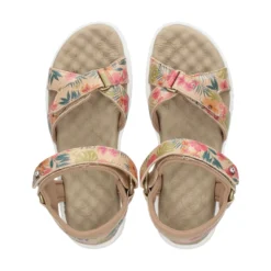 PANAMA JACK Sandalias planas de Mujer Noja Tropical B2 CUERDA