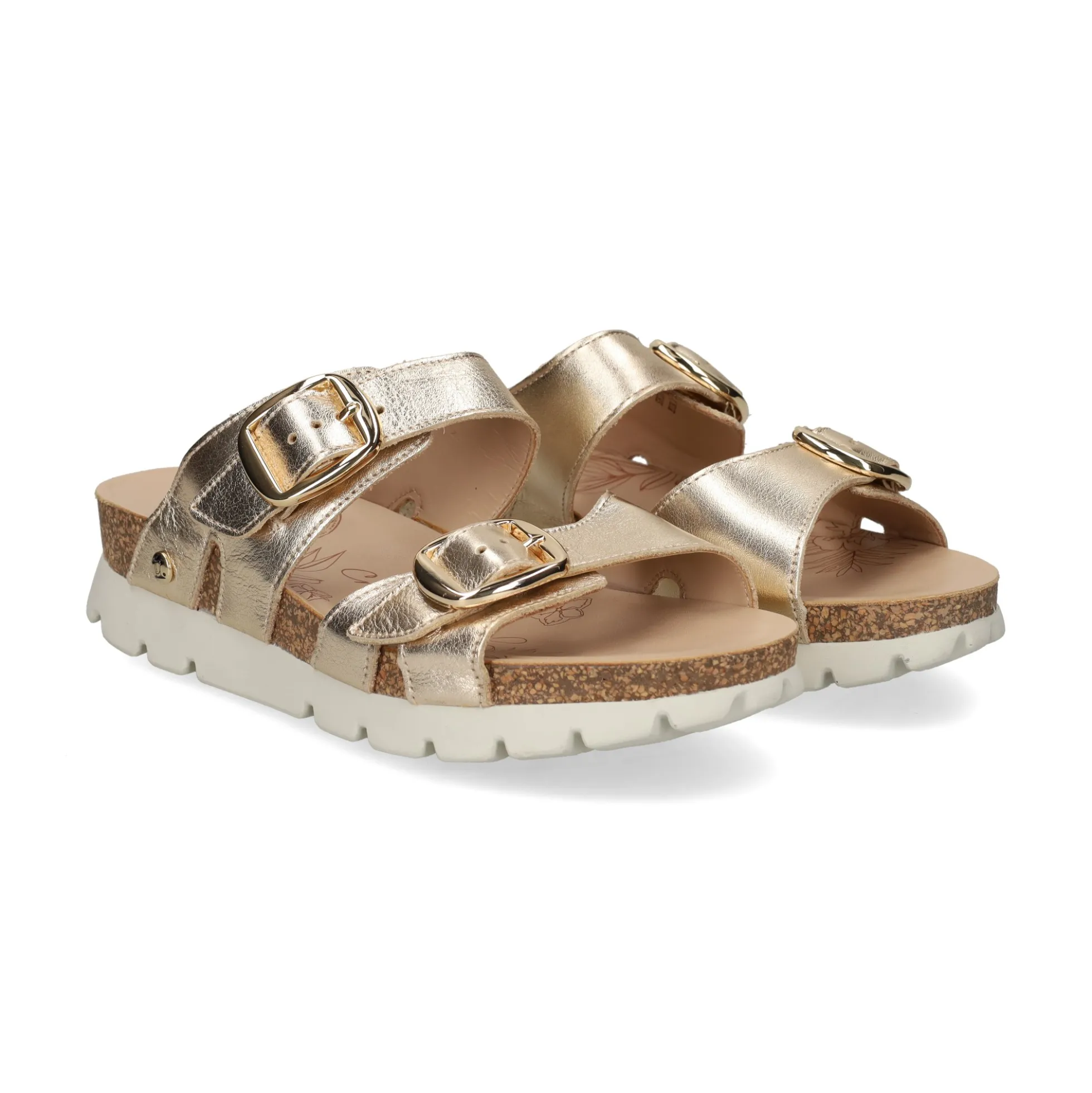 PANAMA JACK Sandalias planas de Mujer Shirley B10 Oro