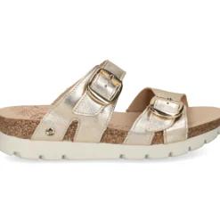 PANAMA JACK Sandalias planas de Mujer Shirley B10 Oro