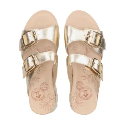 PANAMA JACK Sandalias planas de Mujer Shirley B10 Oro