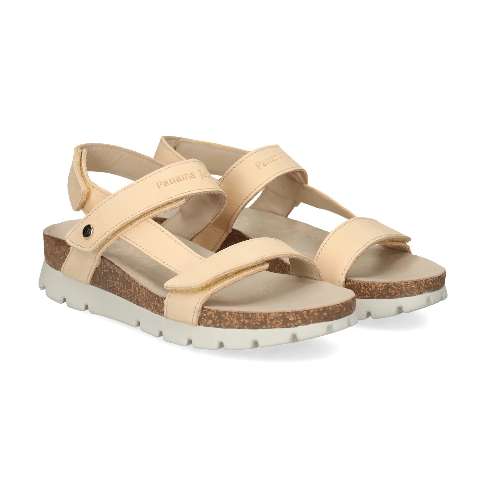 PANAMA JACK Sandalias planas de Mujer Selma B12 Beige