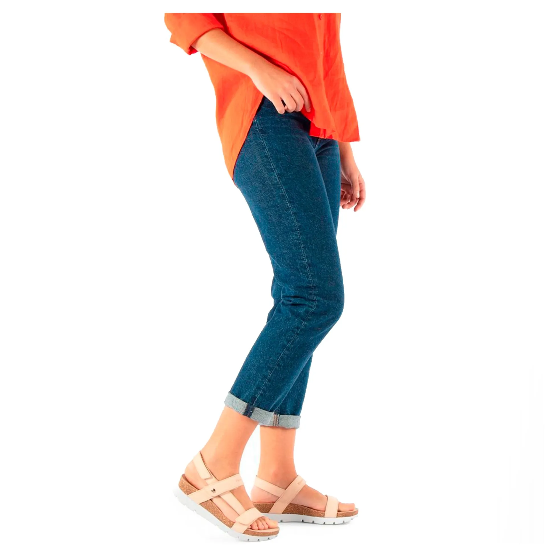 PANAMA JACK Sandalias planas de Mujer Selma B12 Beige