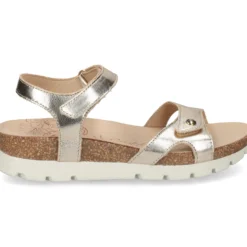 PANAMA JACK Sandalias planas de Mujer Sulia Shine B3 Oro