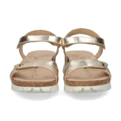 PANAMA JACK Sandalias planas de Mujer Sulia Shine B3 Oro