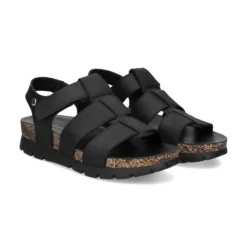 PANAMA JACK Sandalias planas de Mujer Sammy B1 NEGRO