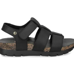 PANAMA JACK Sandalias planas de Mujer Sammy B1 NEGRO