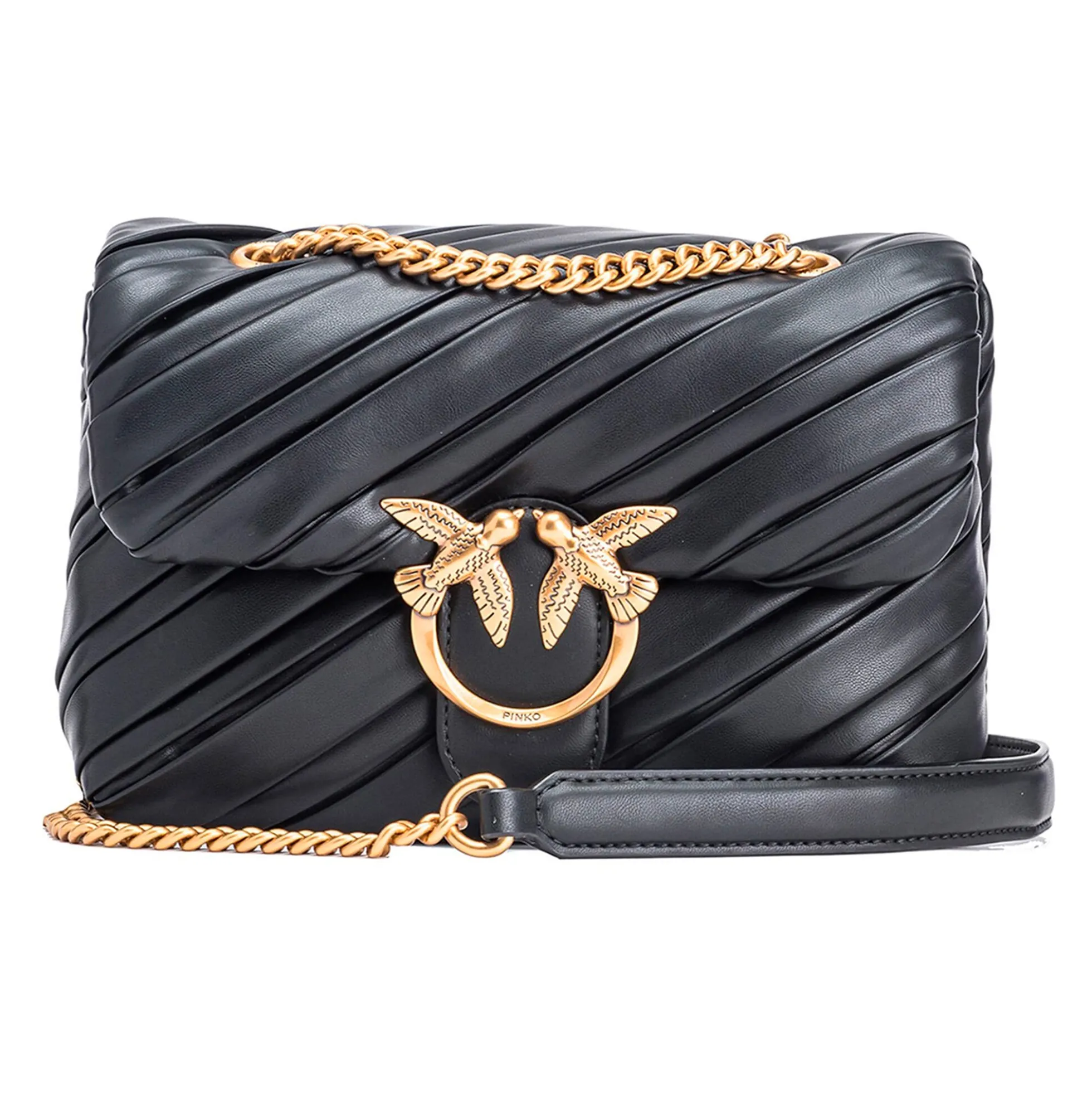 PINKO Bolsos 100039 Z99Q NERO/GOLD