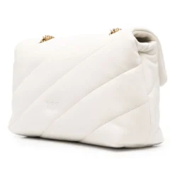 PINKO Bolsos 100038 Z14Q WHITE/GOLD