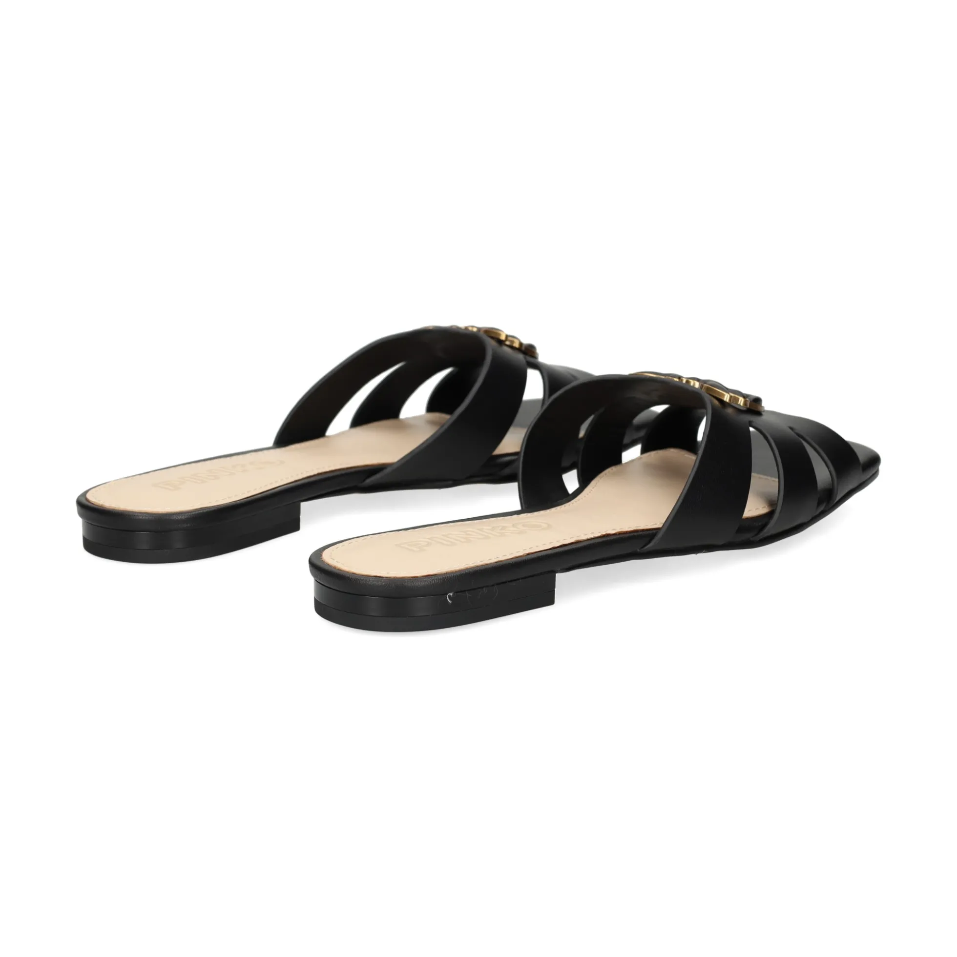 PINKO Sandalias planas de Mujer SD0313 Z99 BLACK