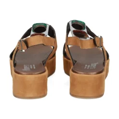 PLUMERS Sandalias con plataforma de Mujer 3768 CUERO