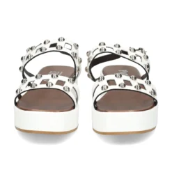 PLUMERS Sandalias con plataforma de Mujer 3762 BLANCO