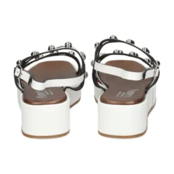 PLUMERS Sandalias con plataforma de Mujer 3762 BLANCO