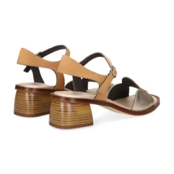 PLUMERS Sandalias con tacón de Mujer 3962 CUERO