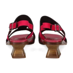 PLUMERS Sandalias con tacón de Mujer 3821 604 FUCSIA