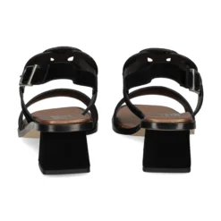 PLUMERS Sandalias planas de Mujer 3980 NEGRO