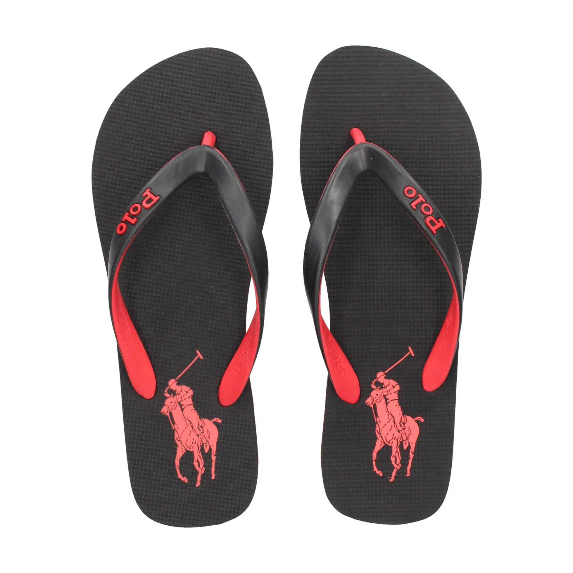 POLO RALPH LAUREN Chanclas de Hombre BOLT 003 BLACK/RED