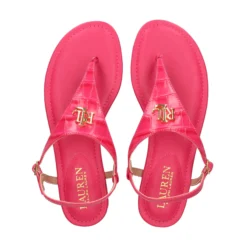 POLO RALPH LAUREN Sandalias planas de Mujer ELLINGTON 010 SPORT PINK
