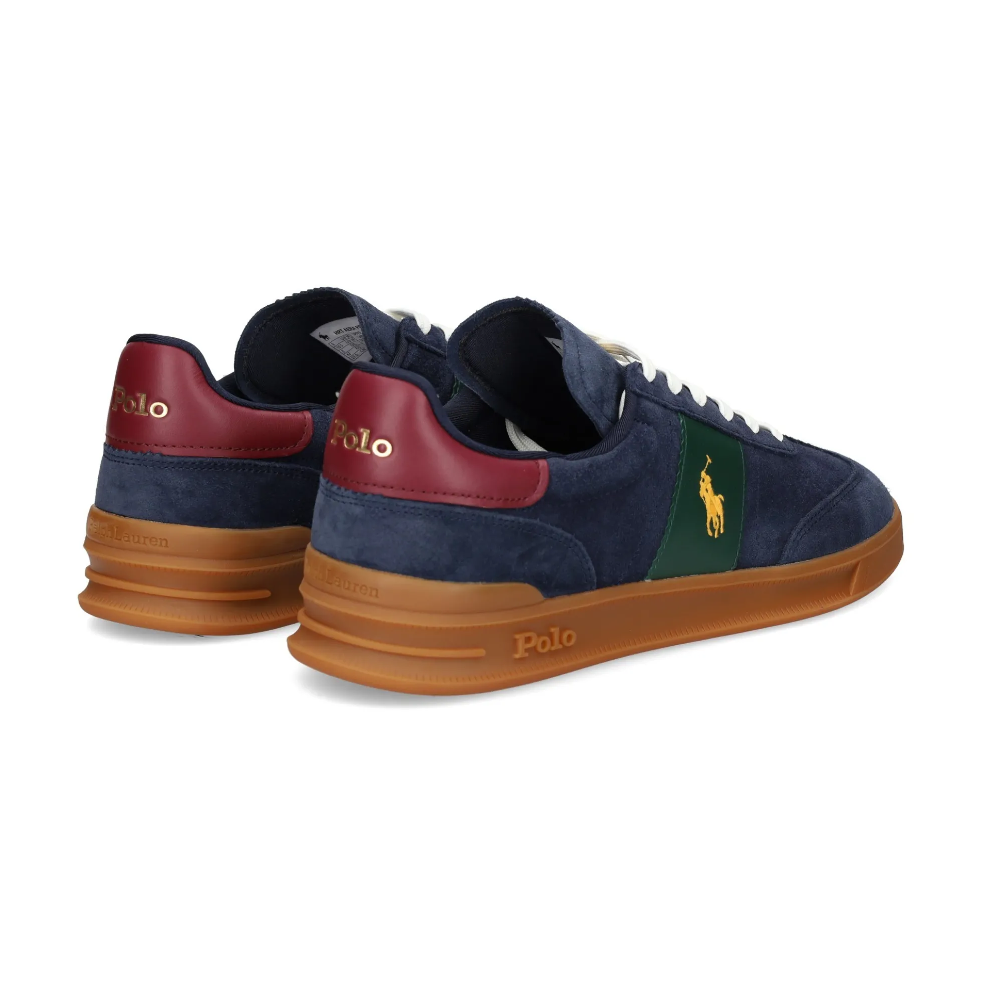 POLO RALPH LAUREN Zapatillas de Hombre HRT AERA PP 002 NAVY/WINE/F