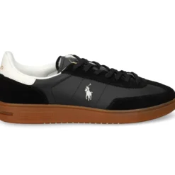 POLO RALPH LAUREN Zapatillas de Hombre BEDFORD PP 002 BLACK/WHITE