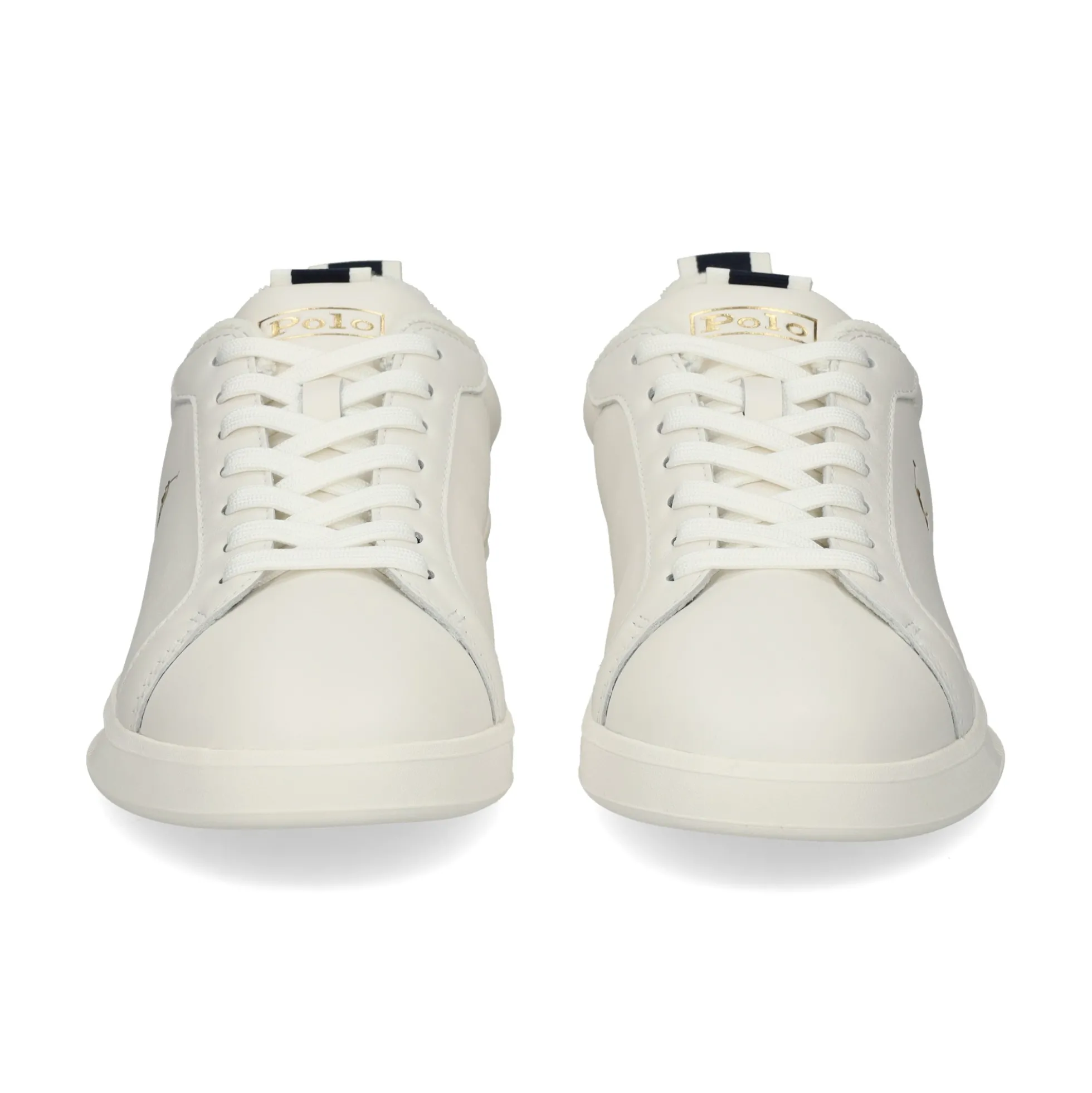 POLO RALPH LAUREN Zapatillas de Hombre HRT CRT RIB 001 WHITE/TEAK/