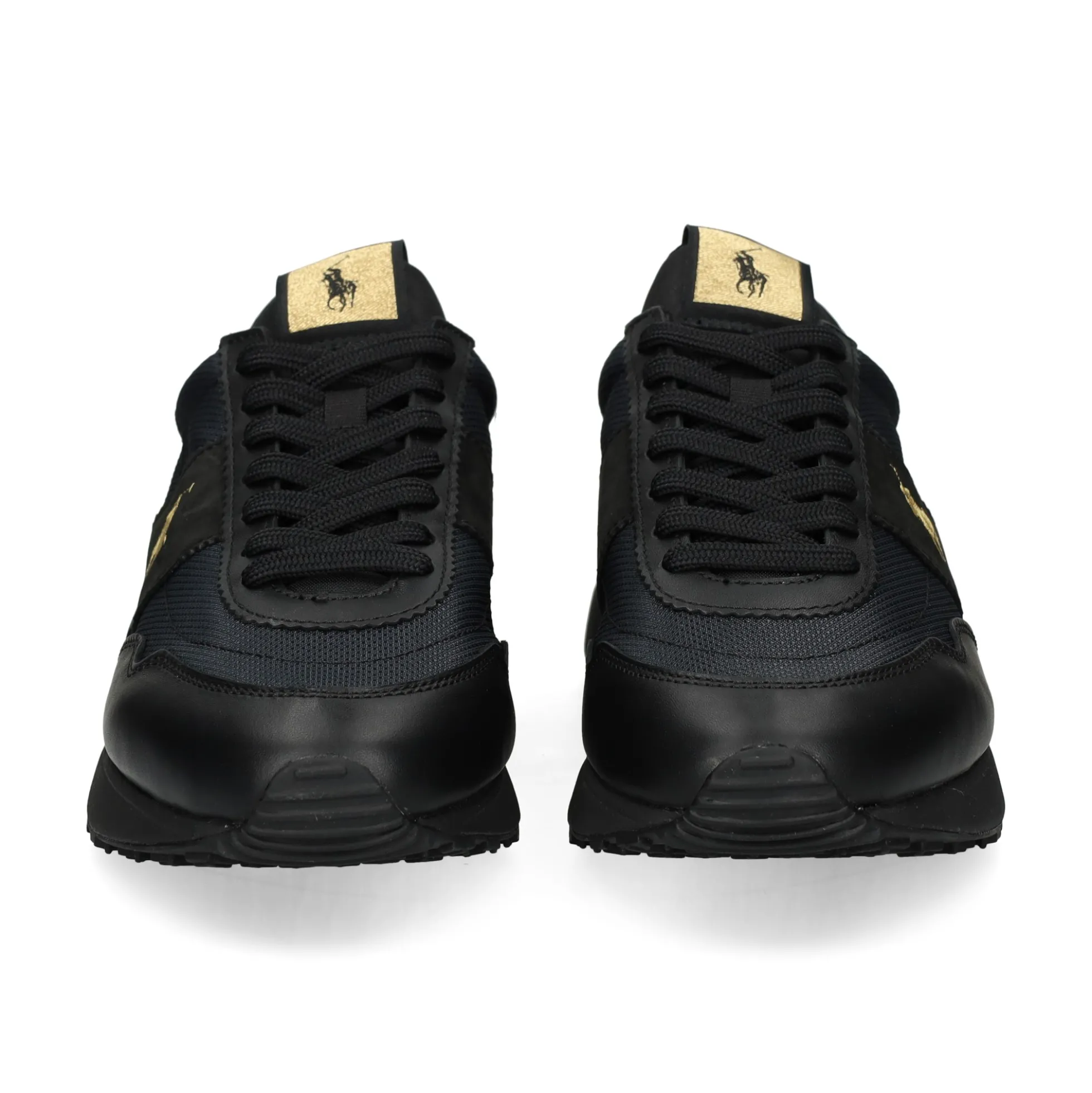 POLO RALPH LAUREN Zapatillas de Hombre TRAIN 89 PP 001 BLACK/GOLD