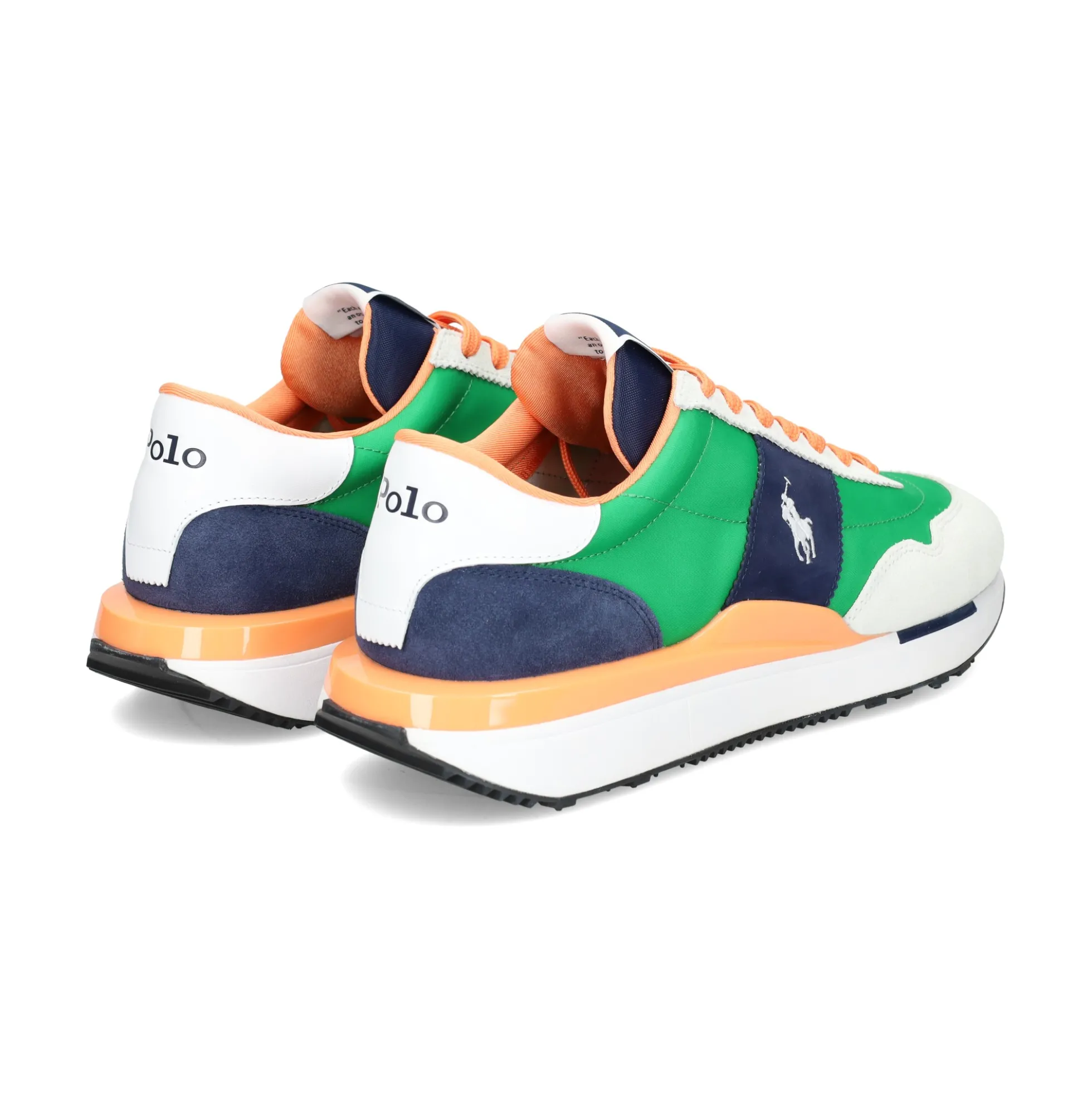 POLO RALPH LAUREN Zapatillas de Hombre TRAIN 89 PP 002 NAVY/GREENN