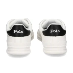 POLO RALPH LAUREN Zapatillas de Hombre HRT CRT CL 001 WHITE/BLACK