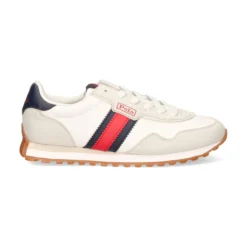 POLO RALPH LAUREN Zapatillas de niñas RF103807 WHITE/GREY/RED
