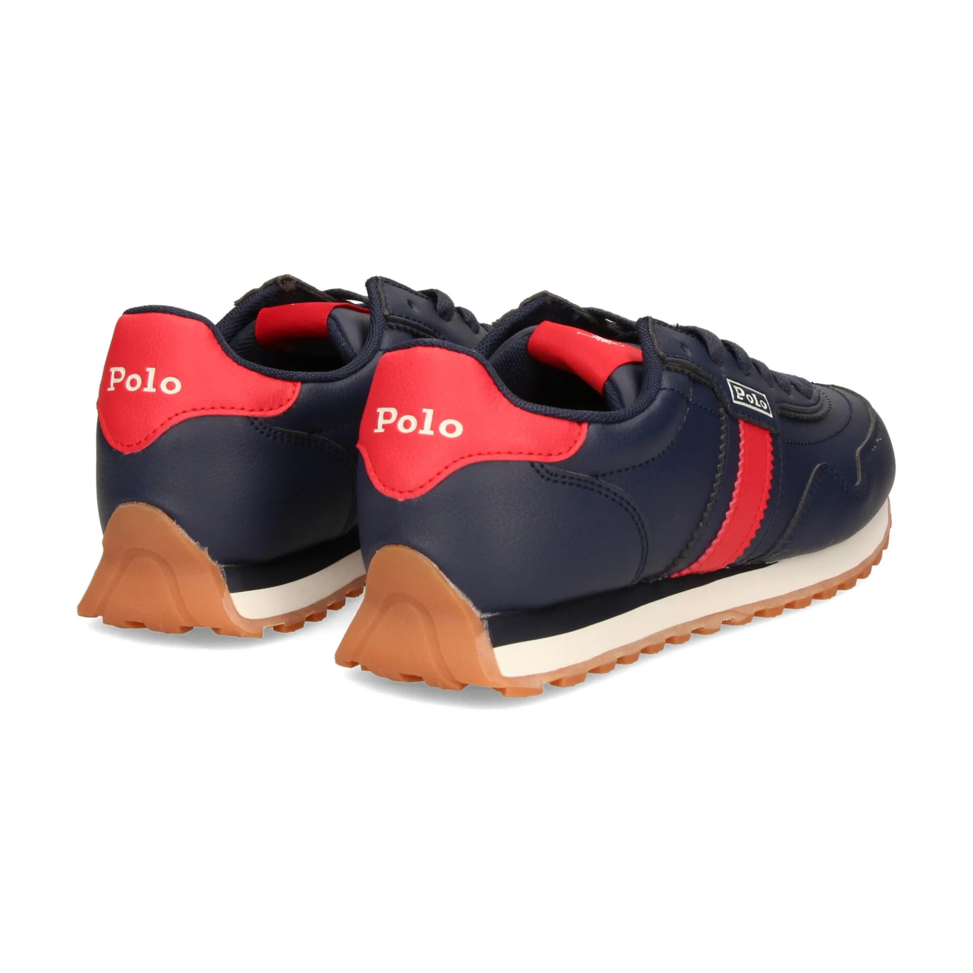 POLO RALPH LAUREN Zapatillas de niñas RF103747 NAVY/RED/WHITE