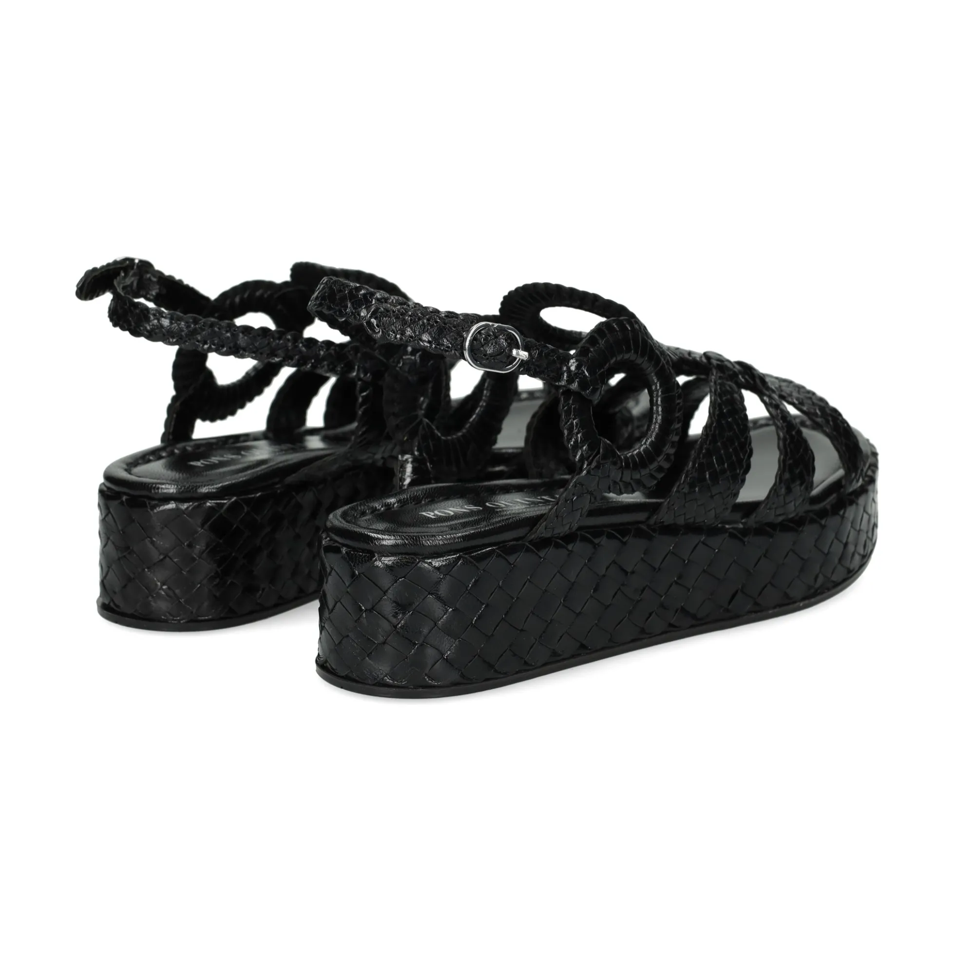PONS QUINTANA Sandalias con plataforma de Mujer 11250.000 09 NEGRO