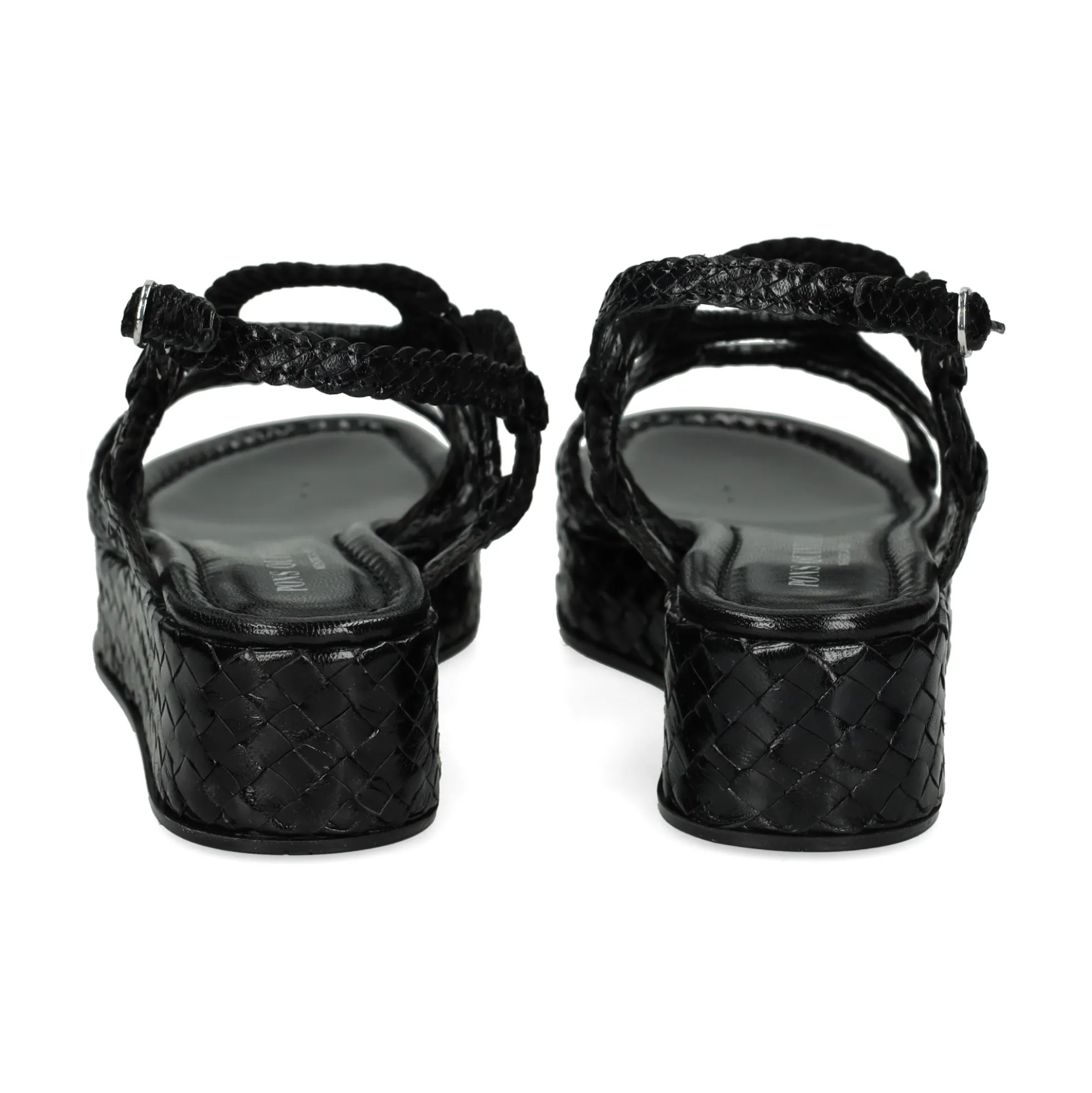 PONS QUINTANA Sandalias con plataforma de Mujer 11250.000 09 NEGRO