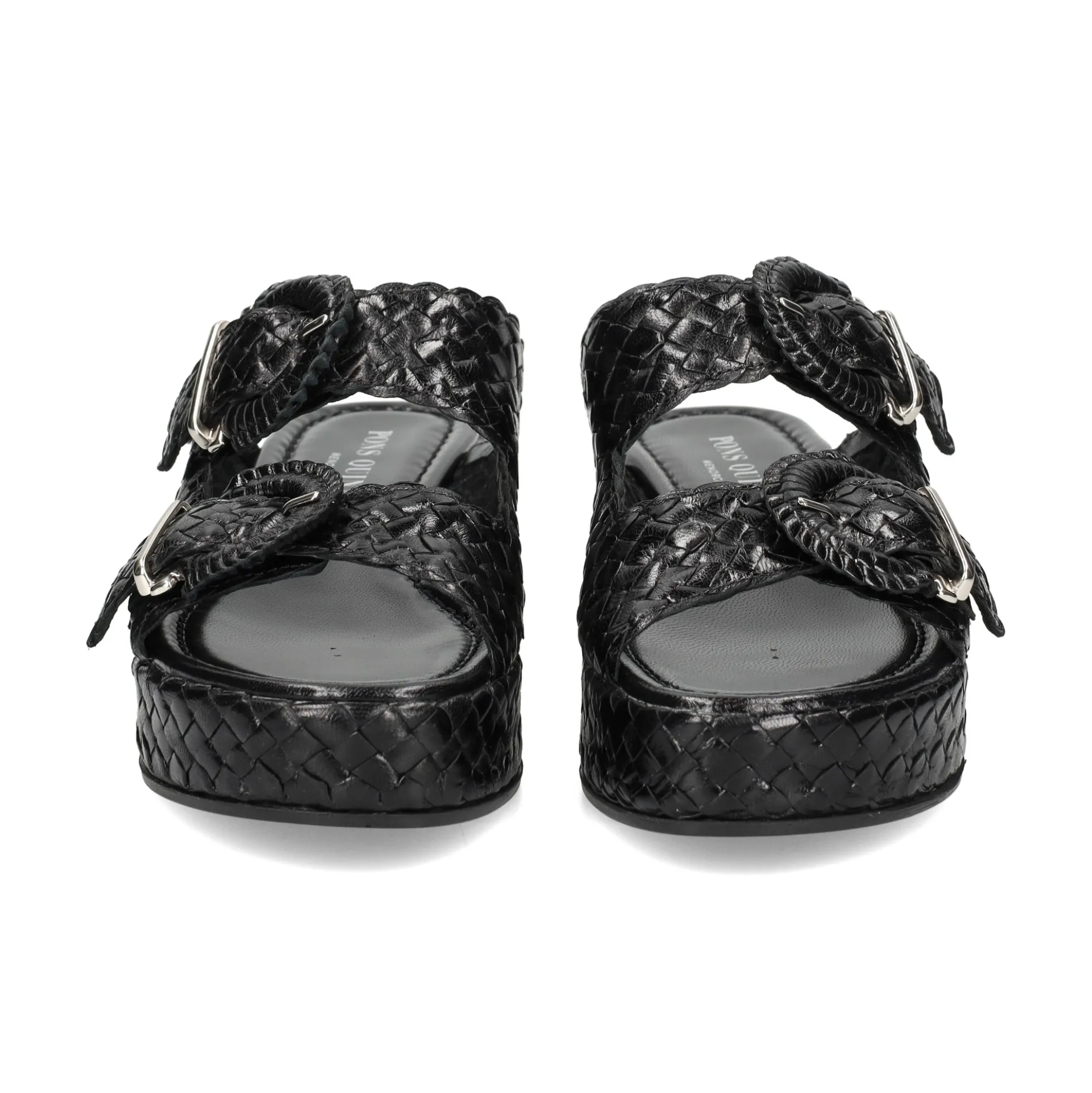 PONS QUINTANA Sandalias con plataforma de Mujer 9808.000 NEGRO
