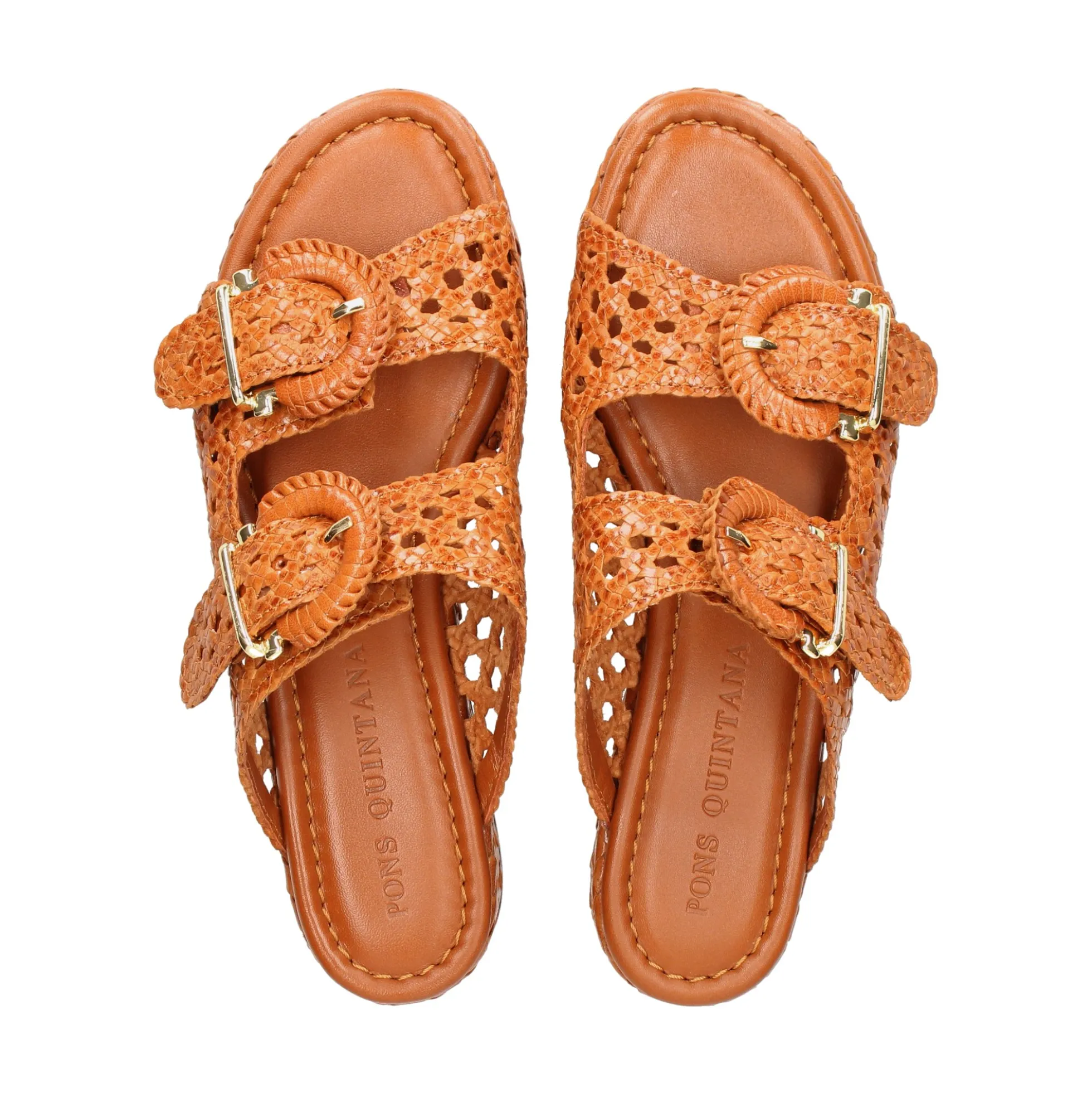 PONS QUINTANA Sandalias con plataforma de Mujer 12036.000 77 TOFFE