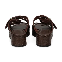 PONS QUINTANA Sandalias con plataforma de Mujer 12036.000 79 CAFE